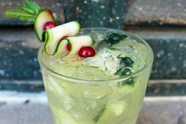 Gin Hendrick's cocktail Gin Hendrick's cocktail
