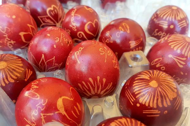 Traditional egg painting Traditional egg painting