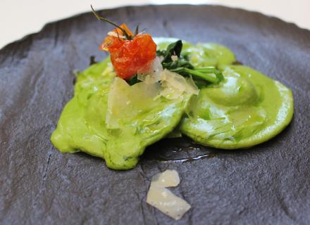 Home made ravioli